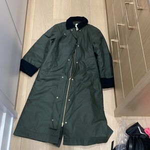 H&M Barn Jacket with corduroy collar and cuffs size xs